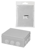 картинка Коробка расп. ОП 240х190х90мм, крышка, IP55, 12 вводов TDM (SQ1401-1143)
