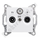 картинка TVконнектор проходной SEDNA 4dB Белый SDN3201821 (992371) продажа из наличия