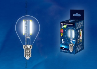картинка Лампа LED-A60-9W/SP/E27/CL  (для растений) прозрачн.